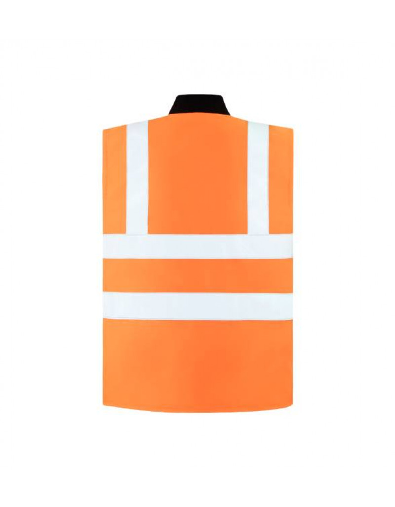 Vestă de corp reversibilă cu elemente reflectorizante